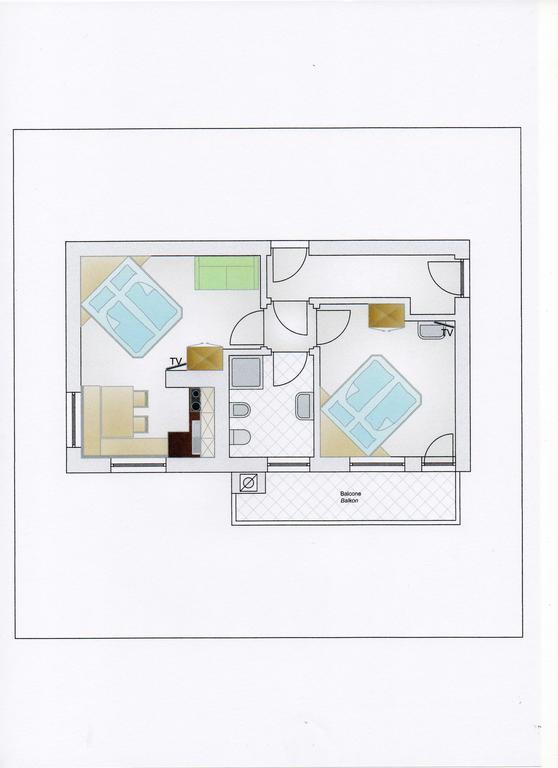 Apartments Brunella La Villa  Extérieur photo